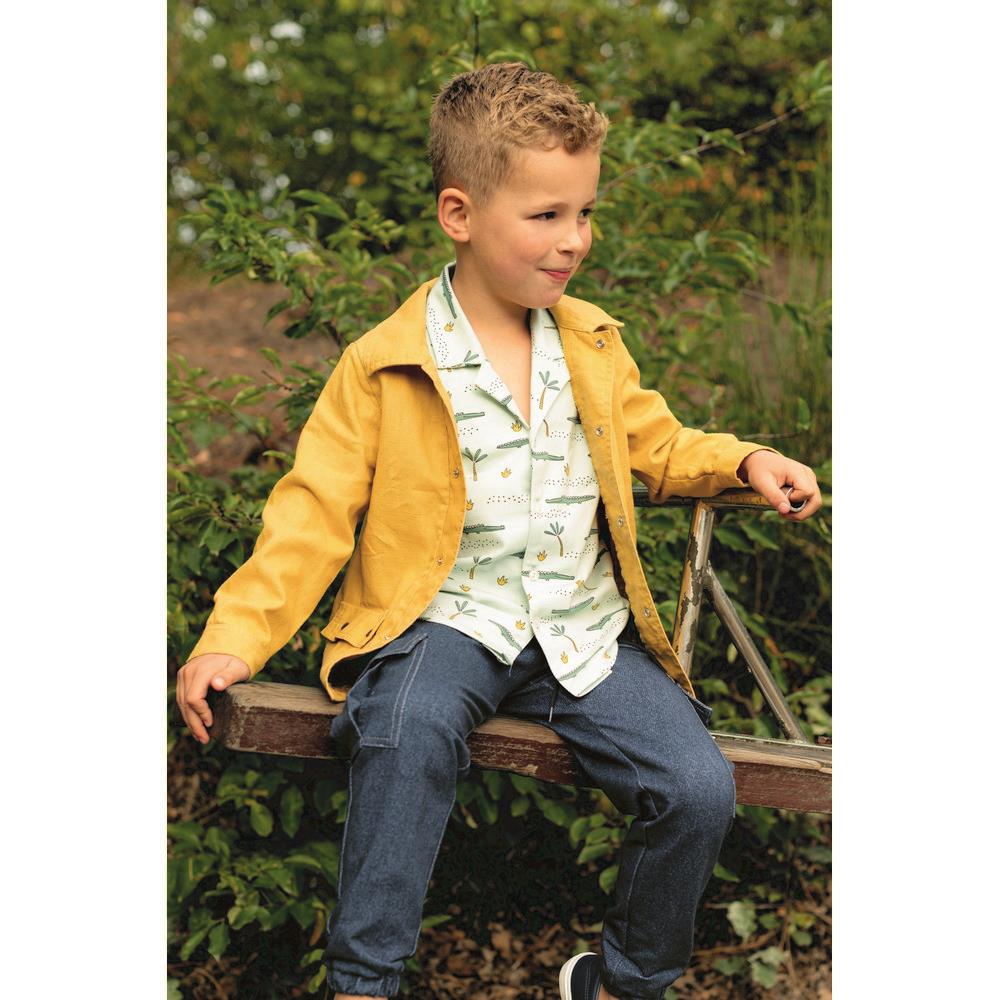 BABY BLÅ VASKET HØR – BLØD HØR-BLANDING (87% HØR / 13% BOMULD)