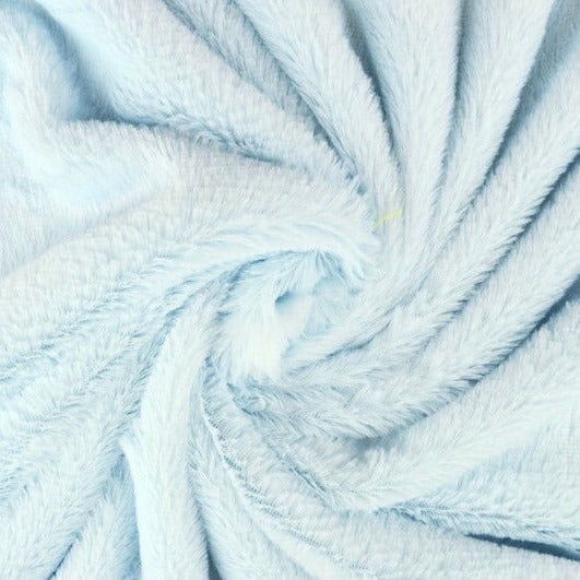 BABYBLÅ BLØD PLYS – 10 MM LUV & ENVEJS STRÆK