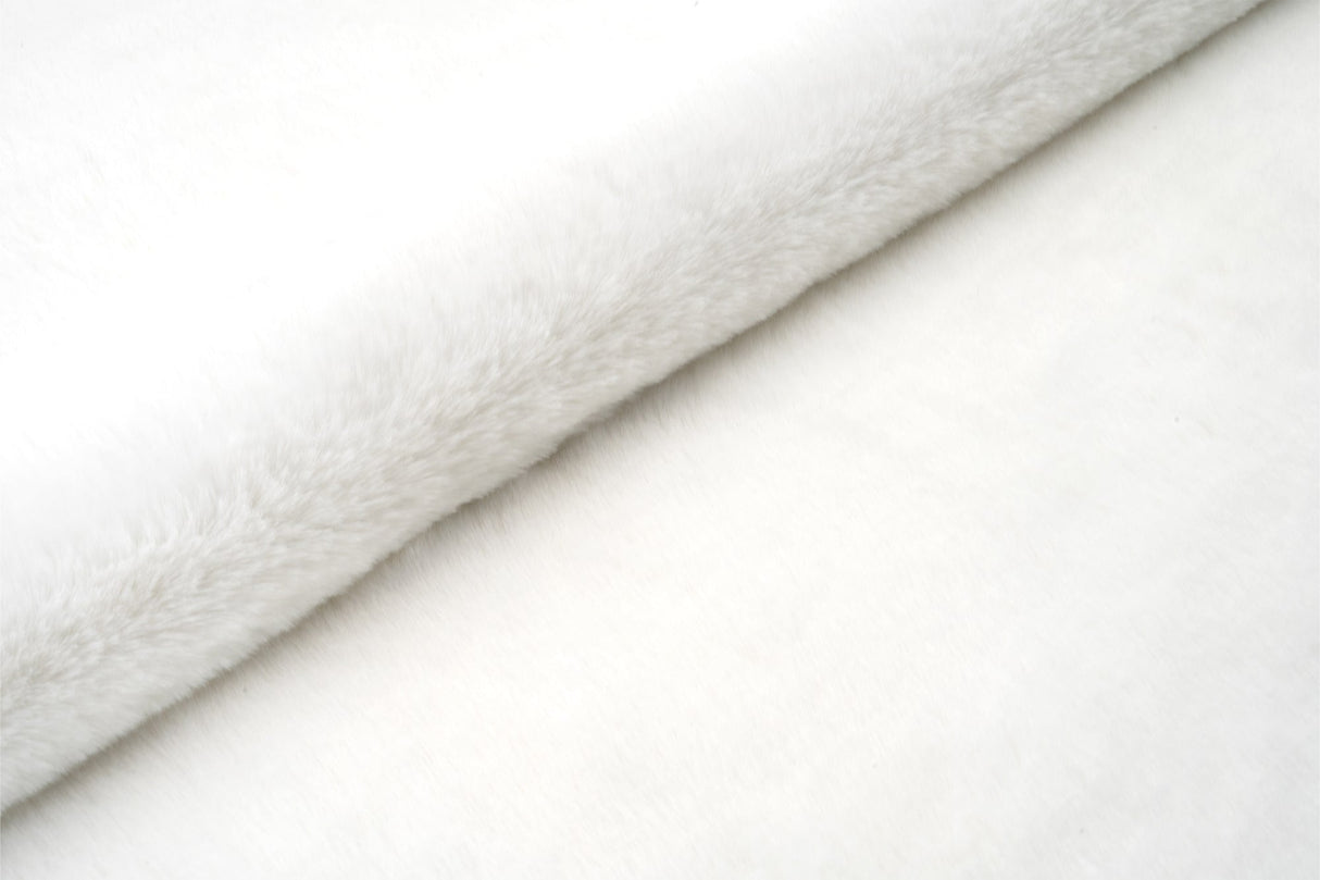 HVID BUNNY MØBELSTOF – IMITERET PELS
