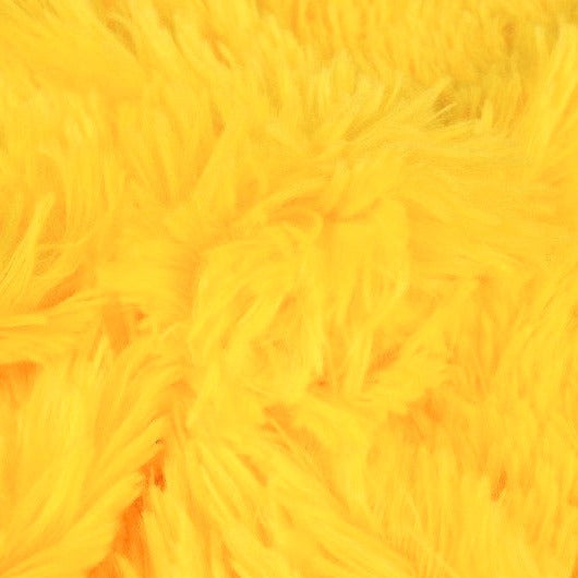 GUL LANGHÅRET PLYS – 30 MM LUV & ENVEJS STRÆK