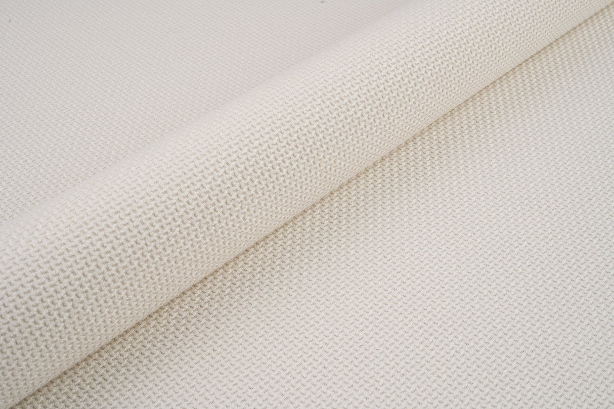 HVID BRAID MØBELSTOF – TYK FLETVÆV