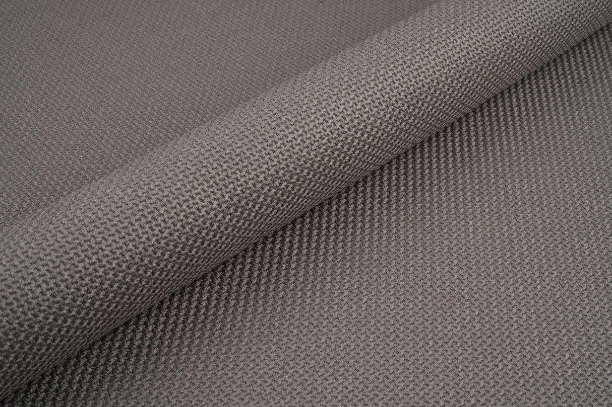 JERNGRÅ BRAID MØBELSTOF – TYK FLETVÆV