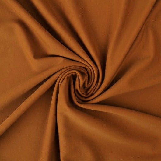 MØRK KARRYGUL LYCRA – 4-VEJS STRÆK & HURTIGTØRRENDE