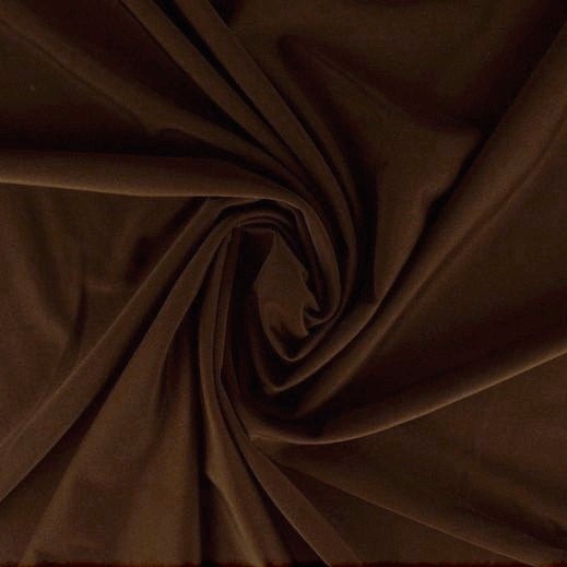 BRUN LYCRA – 4-VEJS STRÆK & HURTIGTØRRENDE