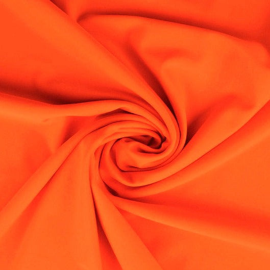 NEON ORANGE LYCRA – 4-VEJS STRÆK & HURTIGTØRRENDE