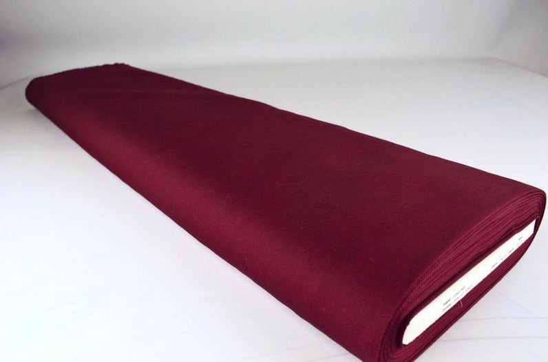 BORDEAUX BOMULDSTWILL – KRAFTIG & FORMSTABIL