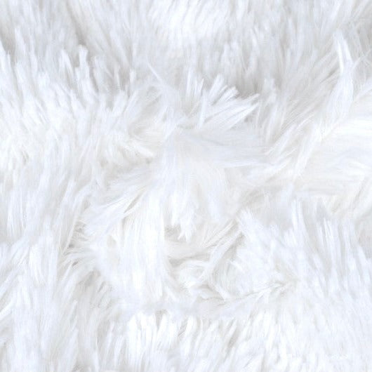 HVID LANGHÅRET PLYS – 30 MM LUV & ENVEJS STRÆK