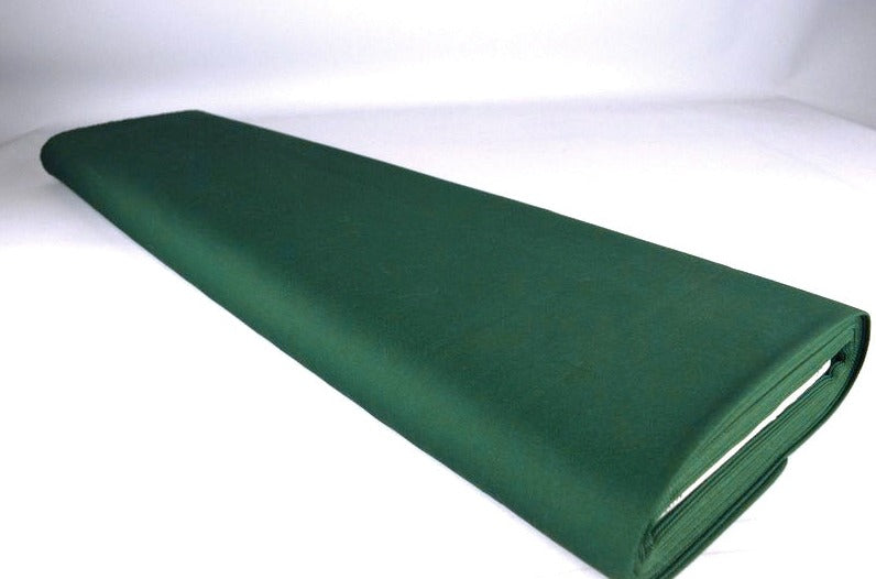 MØRKEGRØN BOMULDSTWILL – KRAFTIG & FORMSTABIL