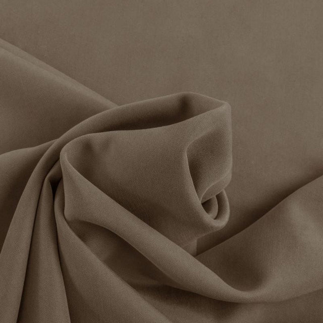 BRUN TENCEL™ MODAL – FASTVÆVET, BLØD & ÅNDBAR METERVARE