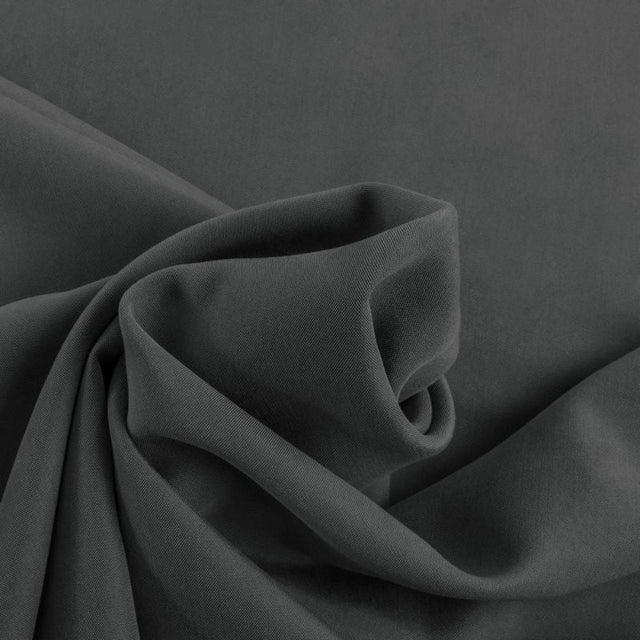 MØRKEGRÅ TENCEL™ MODAL – FASTVÆVET, BLØD & ÅNDBAR METERVARE