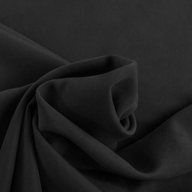 SORT TENCEL™ MODAL – FASTVÆVET, BLØD & ÅNDBAR METERVARE