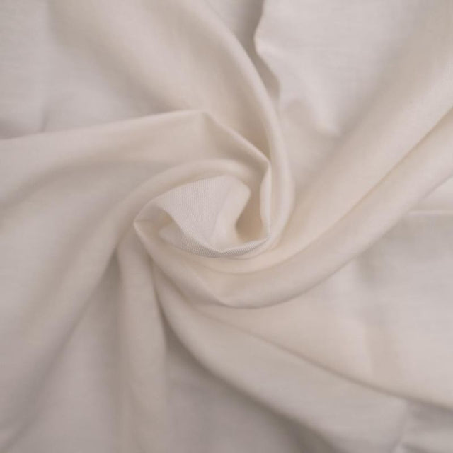 HVID TENCELLINO (TENCEL™/HØR) – BLØD TWILLVÆVNING & ÅNDBAR KOMFORT