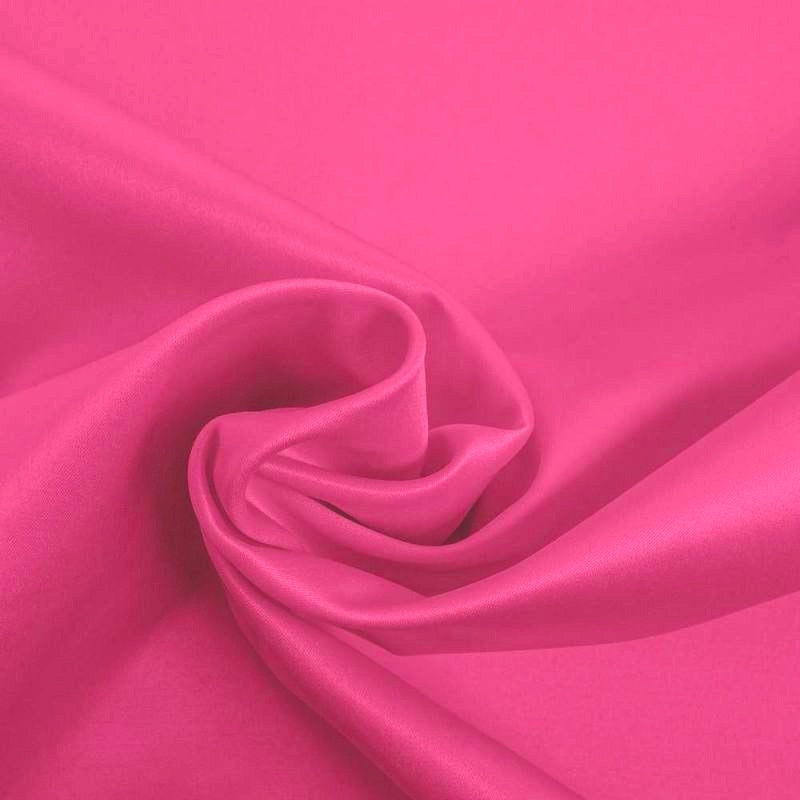 HINDBÆRRØD SELENA TUNG BRUDESATIN MED LET STRÆK