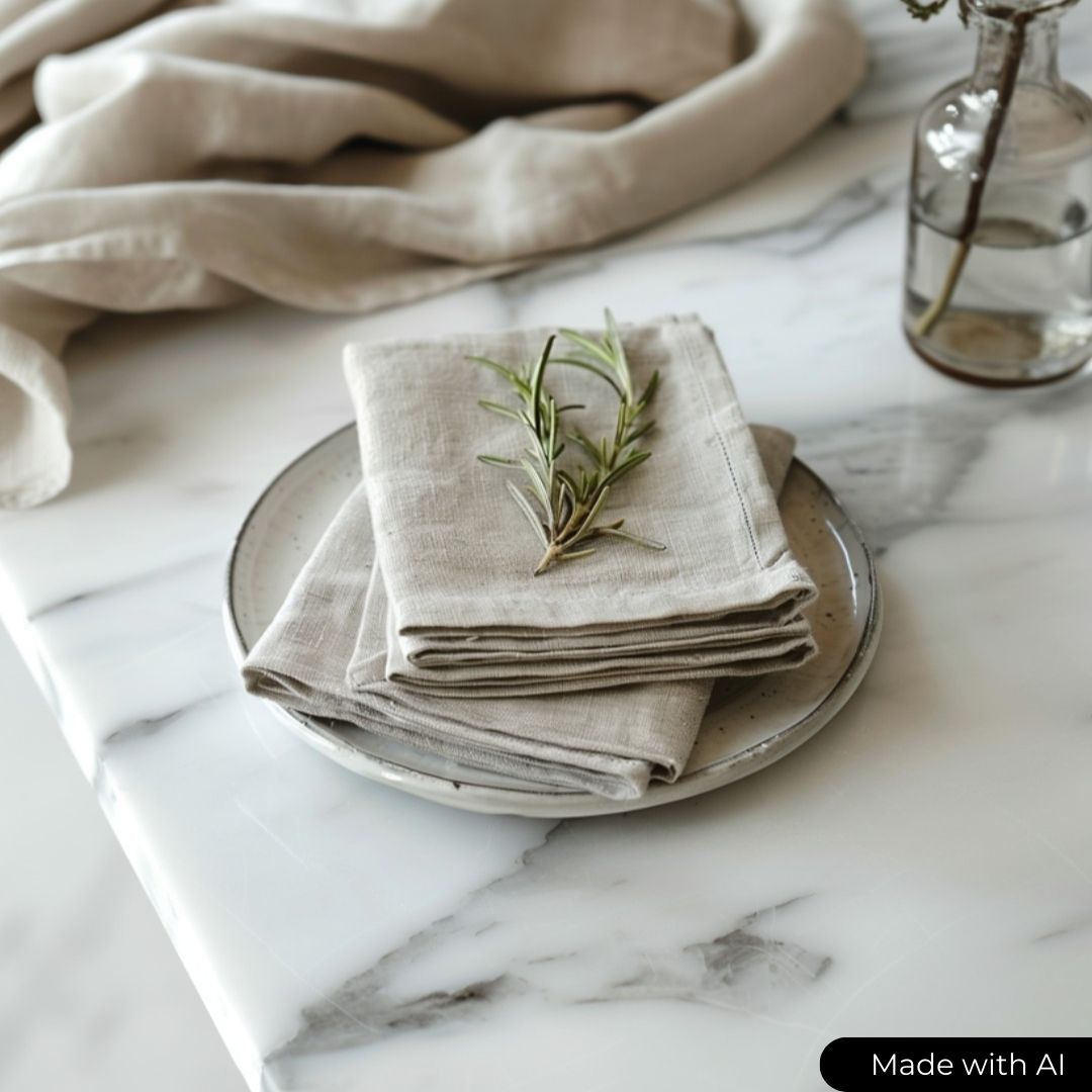 LJUSRÖTT LINNE/VISKOSE I VINTAGE – ANDAS MED MJUKT FALL