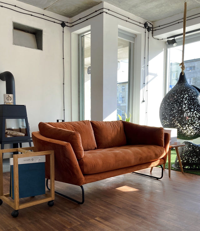 Magic Velvet møbelvelour i brug – sofa i miljø