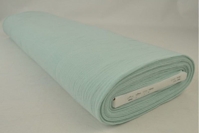 MINTGRØN DOUBLE GAUZE MUSSELIN – BLØD & ÅNDBAR