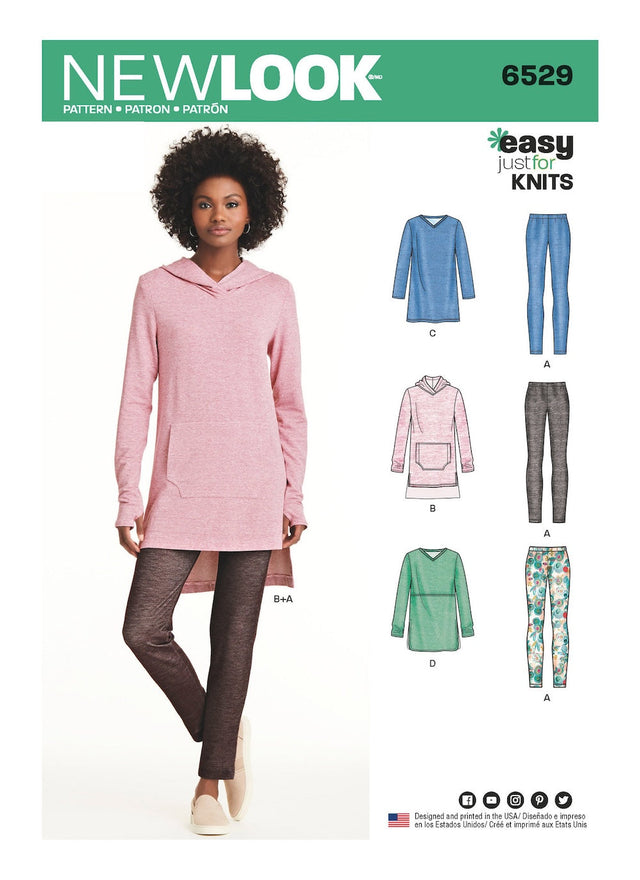 NEW LOOK SYMØNSTER TIL LEGGINGS OG JERSEYTUNIKA