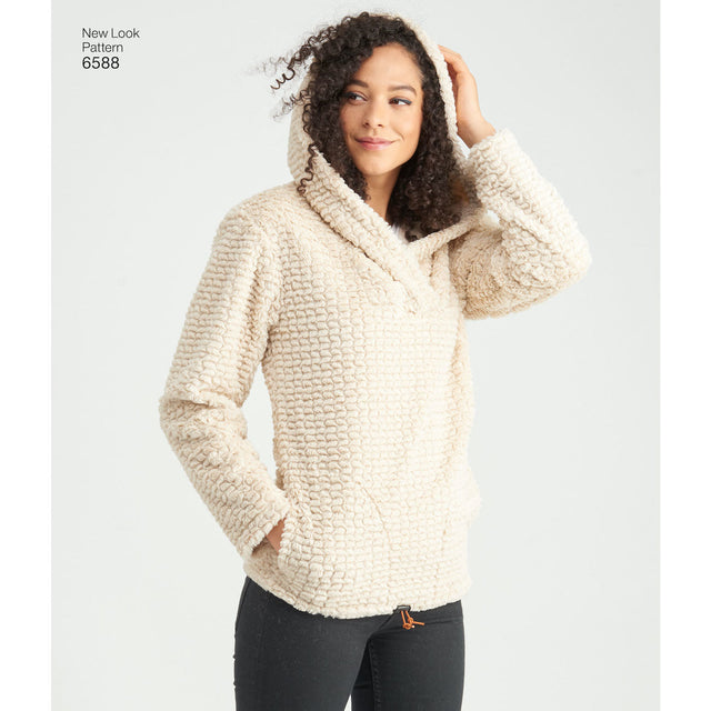 NEW LOOK SYMØNSTER TIL UNISEX OVERTRØJE I 3 VERSIONER