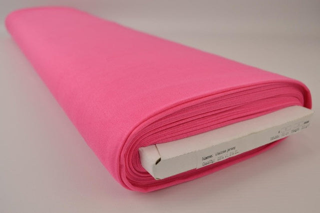 FUCHSIA VISKOSE JERSEY – BLØD, ÅNDBAR & STRÆKBAR