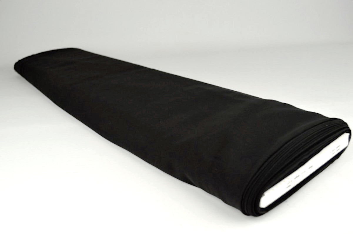 SORT CHIFFON – LET, GENNEMSIGTIG & MED FLOT FALD