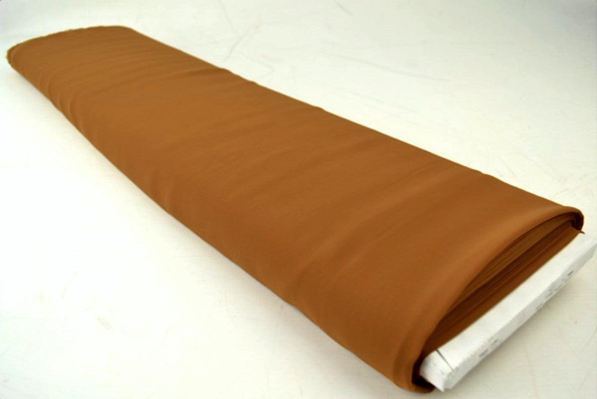 MØRK KARRY CHIFFON – LET, GENNEMSIGTIG & MED FLOT FALD