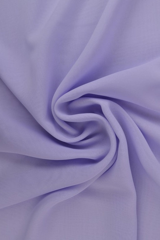 LAVENDER CHIFFON – LET, GENNEMSIGTIG & MED FLOT FALD