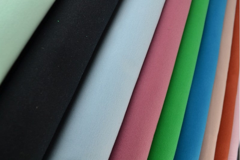 LYSEBLÅ BOMULDSFLANNEL – BLØD BØRSTET OVERFLADE & NATURLIG