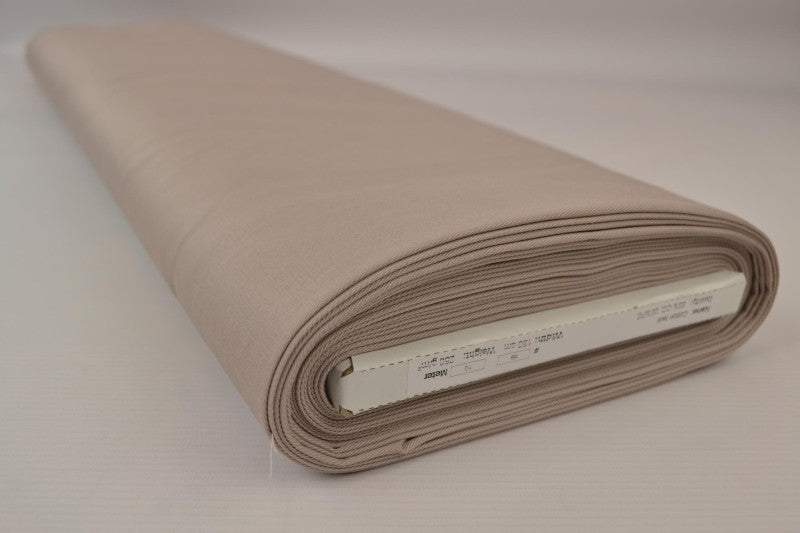 TAUPE BOMULDSTWILL – KRAFTIG & FORMSTABIL