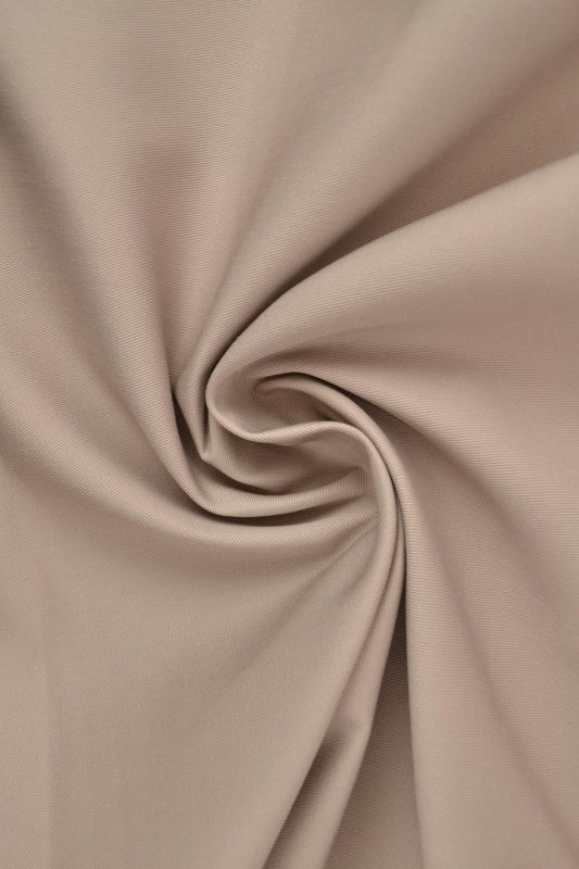 TAUPE BOMULDSTWILL – KRAFTIG & FORMSTABIL