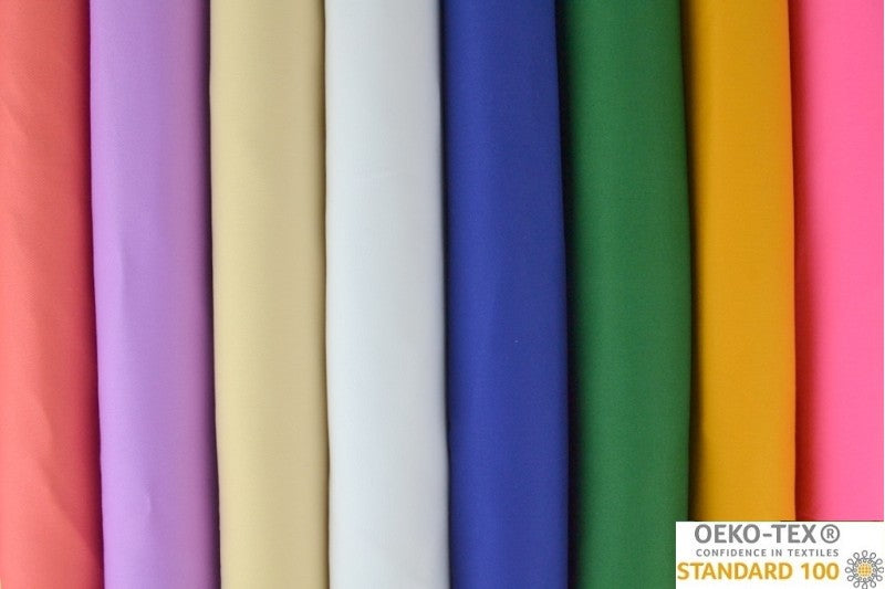 KORAL BOMULDSTWILL MED STRÆK – DIAGONAL TWILL & FORMFAST KOMFORT