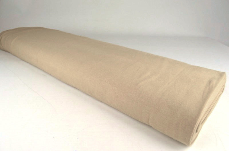 BEIGE BOMULDSJERSEY – NATURLIG, ÅNDBAR & STRÆKBAR