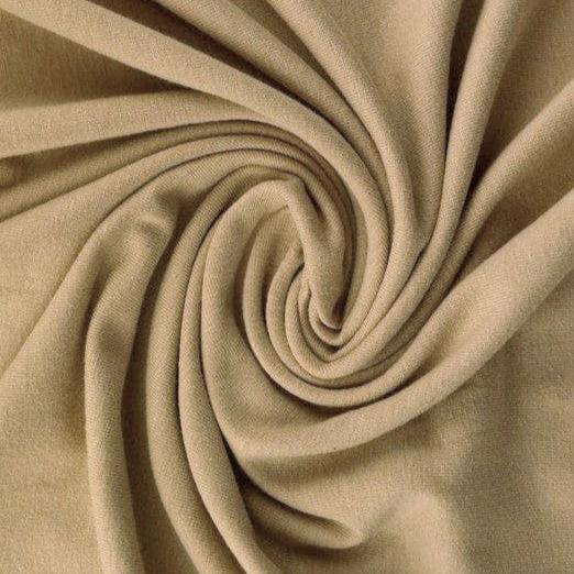 BEIGE BOMULDSJERSEY – NATURLIG, ÅNDBAR & STRÆKBAR