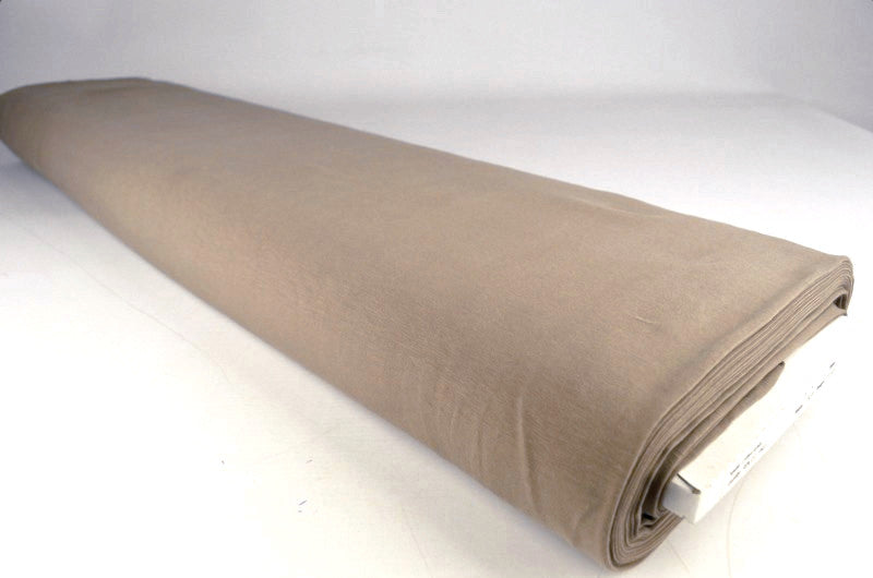 TAUPE BOMULDSJERSEY – NATURLIG, ÅNDBAR & STRÆKBAR