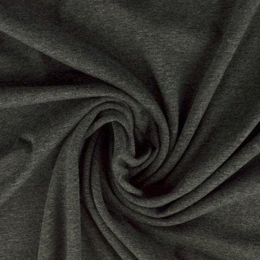 ANTRACIT MELANGE BOMULDSJERSEY – NATURLIG, ÅNDBAR & STRÆKBAR