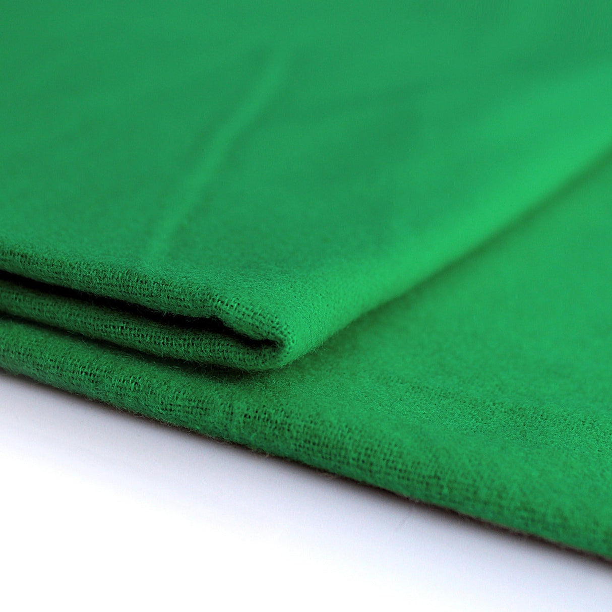 GRØN BRANDHÆMMENDE DEKO MOLTON – 300 CM, LET & MAT