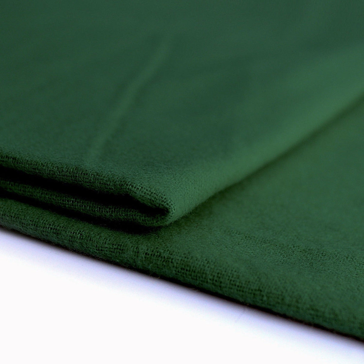 FLASKEGRØN BRANDHÆMMENDE DEKO MOLTON – 300 CM, LET & MAT