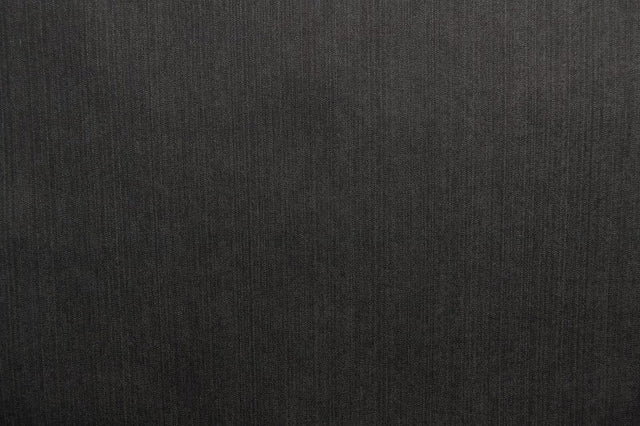 MØRK ANTRACIT UVASKET DENIM MED STRÆK – 370 G/M²