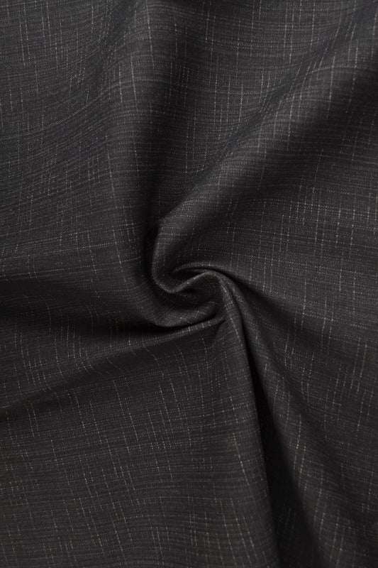 SORT UVASKET DENIM MED STRÆK – 300 G/M²