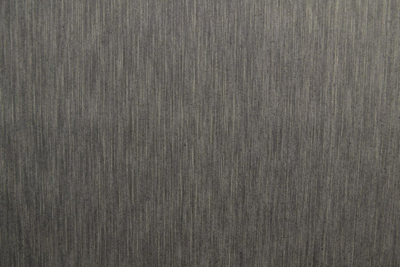 KOLD MELLEMGRÅ UVASKET DENIM MED STRÆK – 300 G/M²