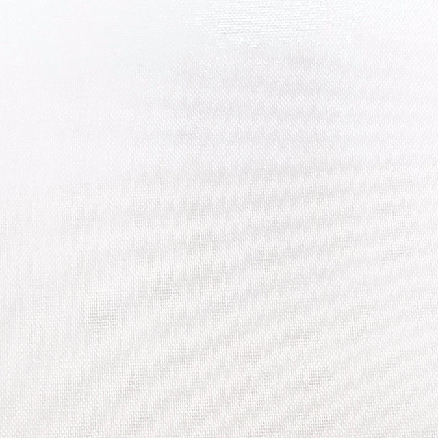 BRANDHÆMMENDE SEMI-TRANSPARENT ETAMINE GARDINSTOF - HVID