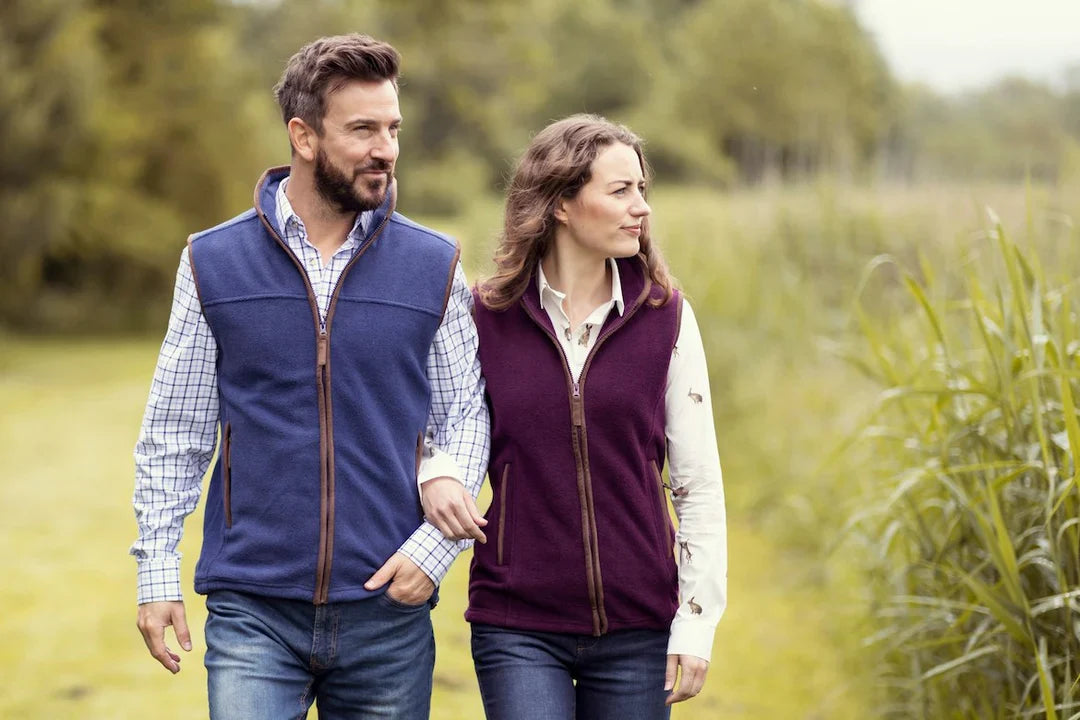 NAVY POLAR FLEECE – ANTI-PILLING, VARM & LET