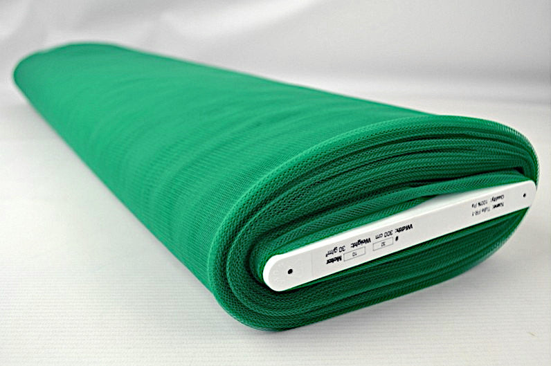 MØRKEGRØN BRANDHÆMMENDE STIFT TYL – LET, FORMFAST & CERTIFICERET