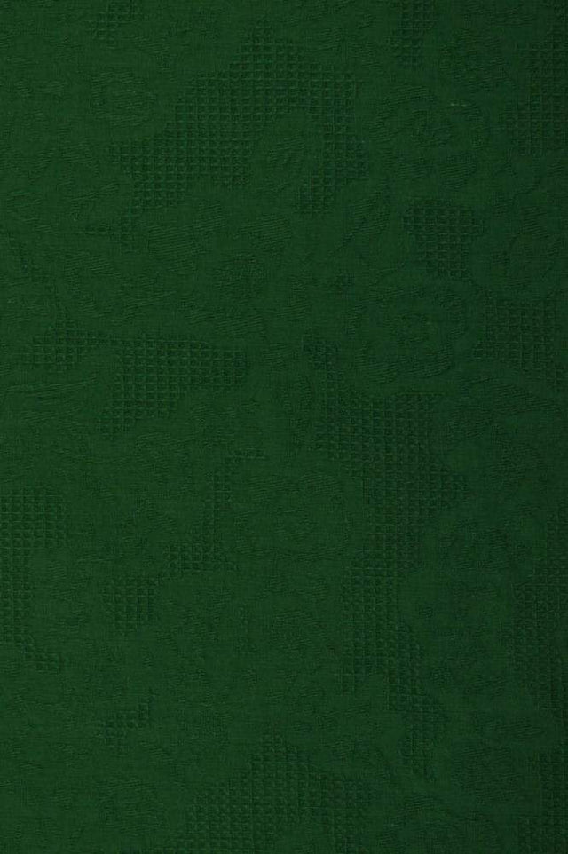 G&M Bomulds jacquard MØRKEGRØN BOMULDS JACQUARD