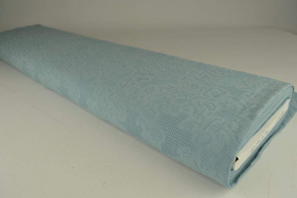 G&M Bomulds jacquard VINTAGE BLÅ BOMULDS JACQUARD