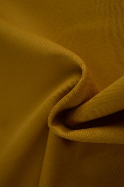 KARRYGUL BOMULDSCANVAS – TÆTVÆVET 350 g/m², OEKO-TEX