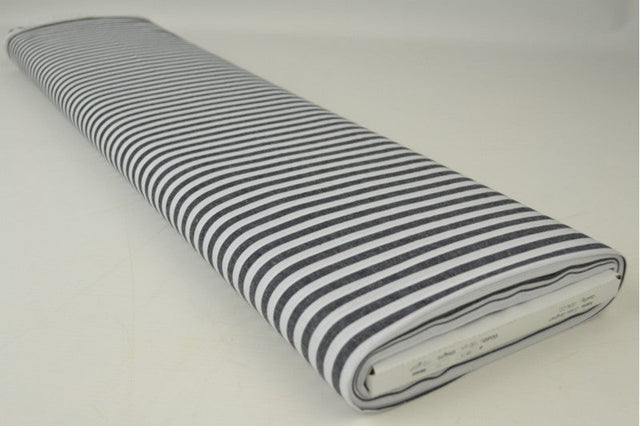 SORT 6,5 MM GINGHAM STRIBER – OEKO-TEX BOMULD, LET & ÅNDBAR