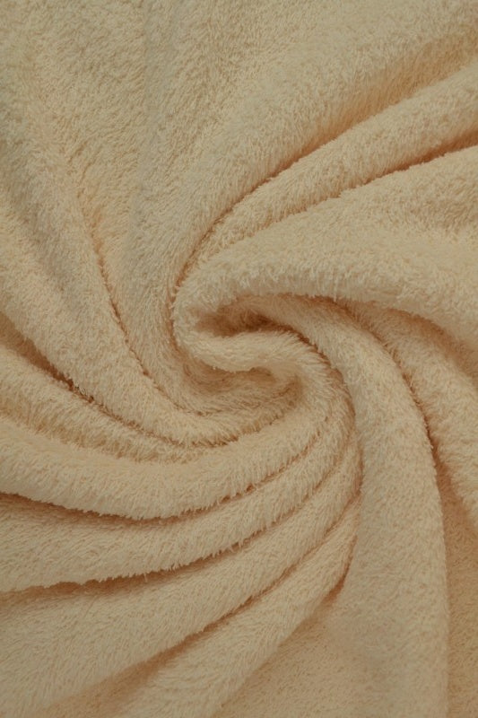 CHAMPAGNE DOBBELTSIDET FROTTÉ – ABSORBERENDE HÅNDKLÆDESTOF (OEKO-TEX)