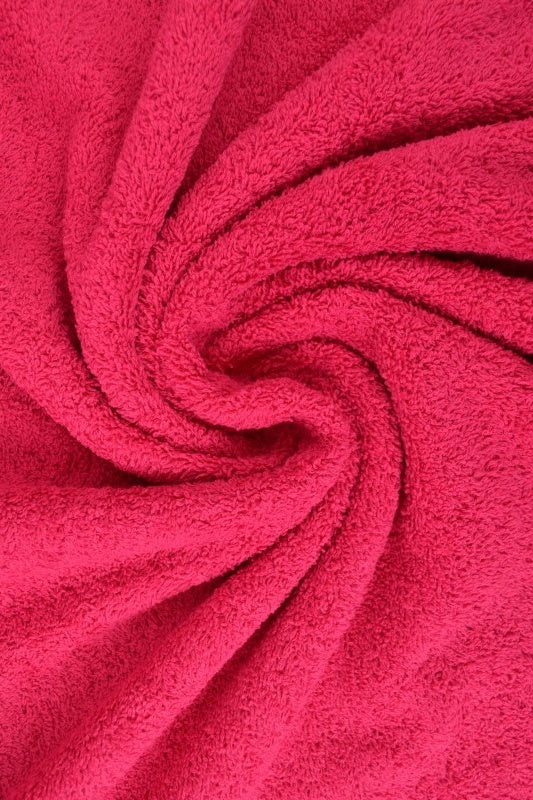 PINK DOBBELTSIDET FROTTÉ – ABSORBERENDE HÅNDKLÆDESTOF (OEKO-TEX)