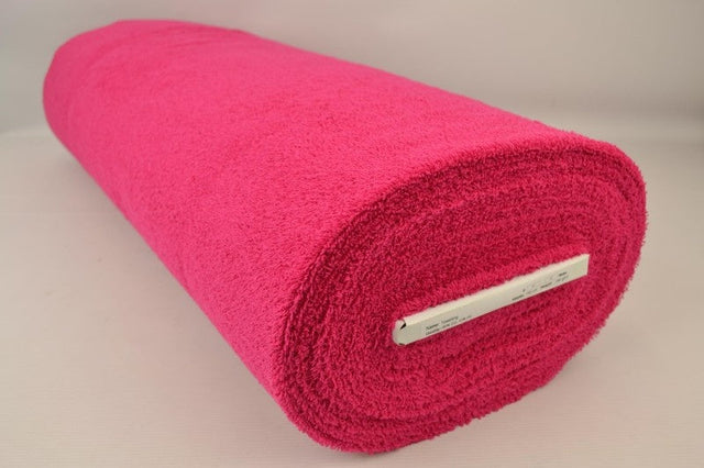 PINK DOBBELTSIDET FROTTÉ – ABSORBERENDE HÅNDKLÆDESTOF (OEKO-TEX)