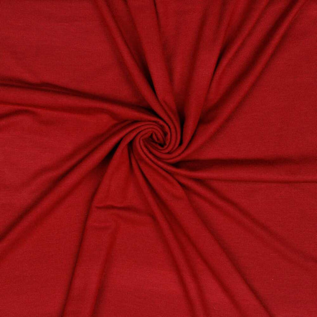 G&M Tencel TENCEL MODAL JERSEY MØRKERØD